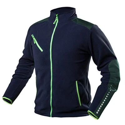 Image de NEO TOOLS Veste de travail en polaire pour homme avec Cordura bleu/noir Taille S à 3XL qualité supérieure éléments réfléchissants chaude et légère