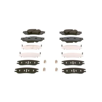 Image de BOSCH 0 986 424 927 Jeu de plaquettes frein Low Metallic avec tôle anti bruit, instructions montage LEXUS: RX IV
