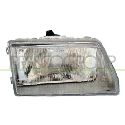 Image de PRASCO FT0174603 Phares droit H4 pour circulation à droite avec porte lampe sans commande correcteur de site projecteur FIAT: Cinquecento