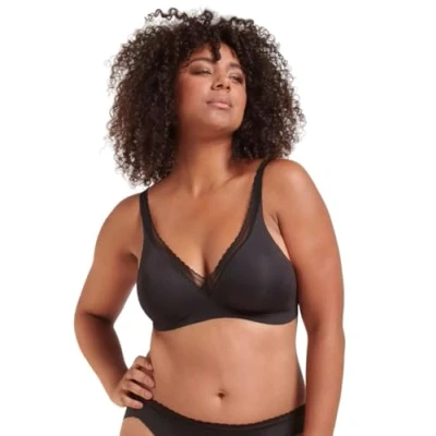 Image de Sloggi Adapt Twist Soutiengorge invisible, Femme, Taille: 85B/C. 90A, Black