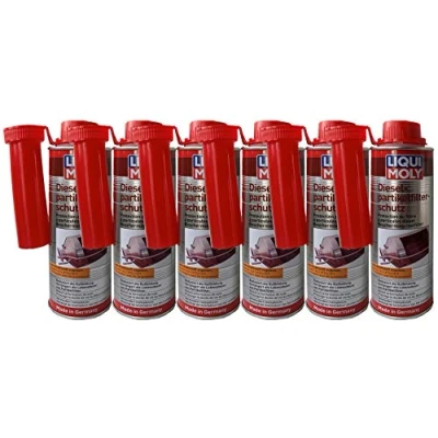 Image de Liqui Moly 5148 Lot de 6 filtres à particules diesel Additif DPF 250 ml