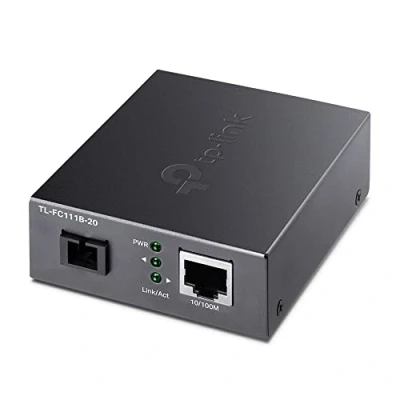 Image de TP Link TL FC111A 20 convertisseur de support réseau 100 Mbit/s Monomode Noir Neuf