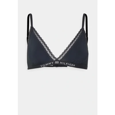 Image de Tommy Hilfiger Unlined Soutiengorge triangle, Femme, Taille: Small, Black
