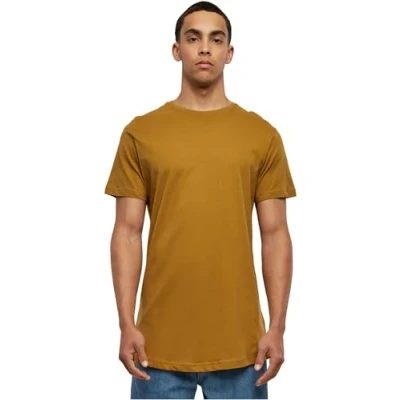 Image de Urban Classics Shaped LONG DO NOT USE Tshirt basique, Homme, Taille: Medium, Brown