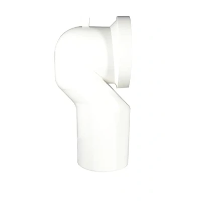 Image de Ideal Standard Multi Suites, Courbe Technique pour Toilettes, Raccord Universel drains de Sol en PVC, Blanc