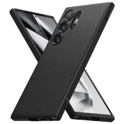 Image de Ringke Coque Compatible avec Samsung Galaxy S24 Ultra [Onyx] Antichoc Protection Antidérapant Robuste Flexible Fine TPU Souple Durable Étui pour Black