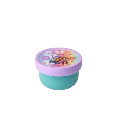 Image de Mepal Fruitbox Campus Boîte à gouter pour enfants Lavable au lave vaisselle et convient micro ondes Sans BPA 300 ml Paw Patrol Girls