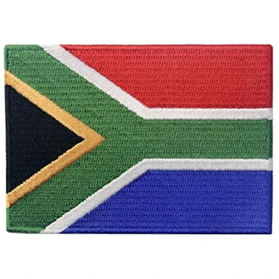 Image de Drapeau de l&#039;Afrique du Sud Emblème national Brodé à Repasser ou Coudre Patch