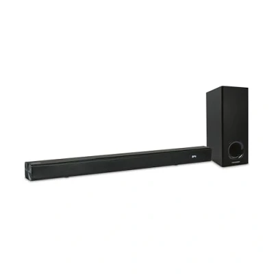 Image de Metronic 477592 Barre de Son Bluetooth avec Caisson Basses Filaire, Télécommande, kit Montage Mural