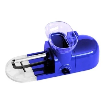 Image de Tubeuse Electrique Machine a rouler bleu