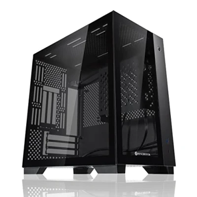 Image de Raijintek Paean Mini ITX Gehäuse, Tempered Glass Schwarz