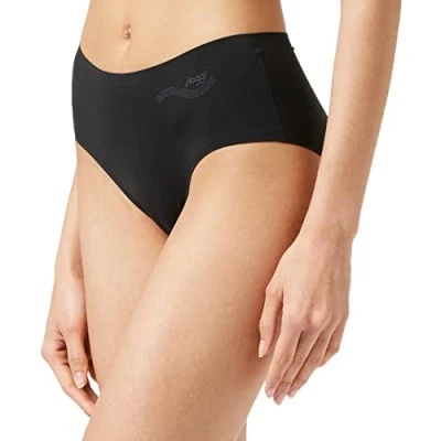Image de Sloggi Femme Zero One Midi Boxer, Noir, S EU