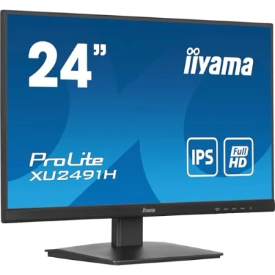 Image de iiyama ProLite XU2491H B1 écran plat de PC 60,5 cm (23.8 ) 1920 x 1080 pixels Full HD LED Noir Neuf