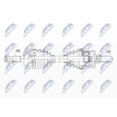 Image de Essieu moteur NTY NPW PE 059