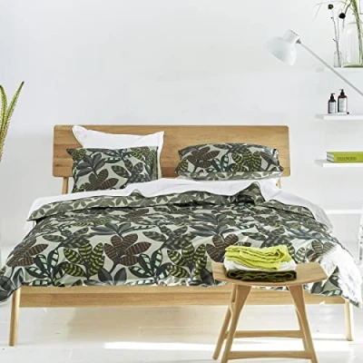 Image de Designers Guild Essix Taie de traversin Triumph Line Satin Coton Galet 43 x 230 cm