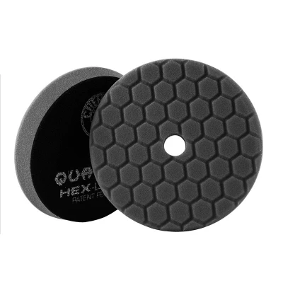 Image de Chemical Guys Tampon de Finition Quantum Hex Logi BUFX116HEX6 Noir 16,5 cm