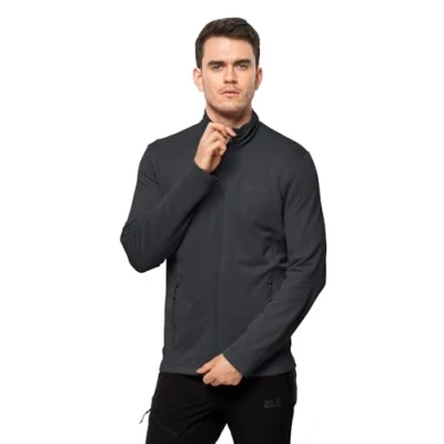Image de Jack Wolfskin Kolbenberg FZ Veste polaire, Homme, Taille: XXL, Phantom