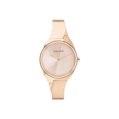 Image de Calvin Klein Montre Analogique à Quartz pour Femme Collection Charming avec Bracelet en Acier Inoxydable