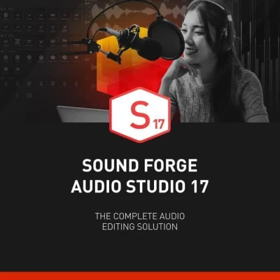 Image de SOUND FORGE audio Studio 17 Le multi talent pour l&#039;enregistrement, l&#039;édition logiciel d&#039;édition production musicale Windows 10/11 PC 1 licence