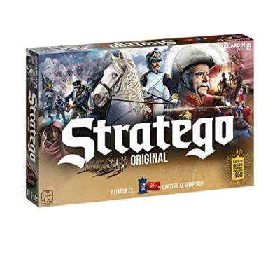 Image de Jumbo Stratego Original Jeu de stratégie Plateau deviens Le Maitre du et récupère Drapeau adverse A partir 8 Ans