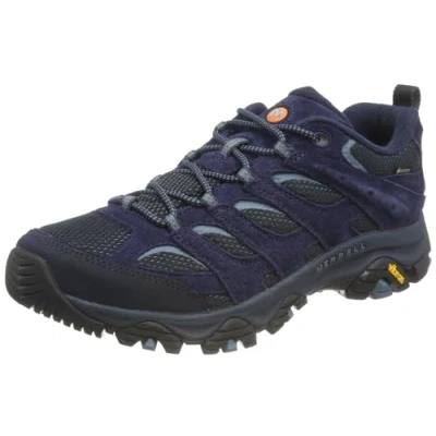 Image de Merrell Homme Moab 3 GTX Chaussures de randonnée, Bleu Marine 01, 44 EU
