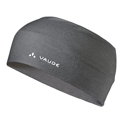 Image de VAUDE Cassons Merino Headband Bandeau Mixte Adulte, Iron, FR : Taille Unique (Taille Fabricant One Size)