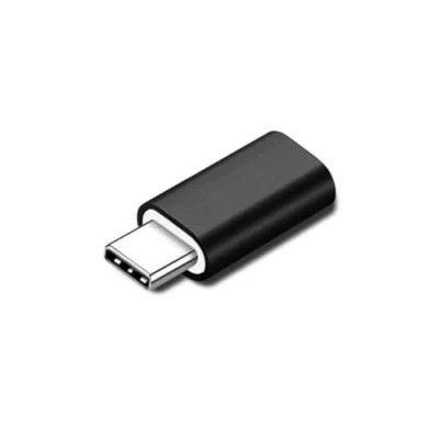 Image de Microconnect MC LIGHTUSBC changeur de genre câble USB C Lightning Noir Neuf