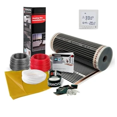 Image de Kit complet de chauffage au sol infrarouge avec film chauffant 140W/m²