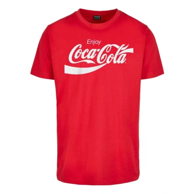 Image de Merchcode COCA COLA LOGO Tshirt imprimé, Homme, Taille: XXL, Cityred