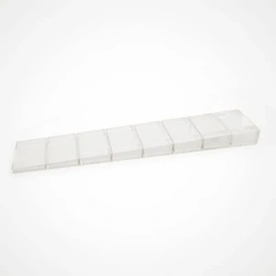 Image de 25 x sossai® Cales pour meubles/cales en plastique avec points de rupture prédéterminés intégrés MKB 100 Color : transparent