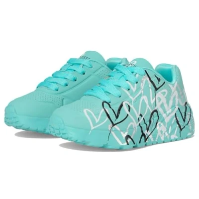 Image de Skechers UNO LITE Baskets basses turquoise/multicoloured pour enfants, Taille: 32, Turquoise/multi coloured Polyuréthane