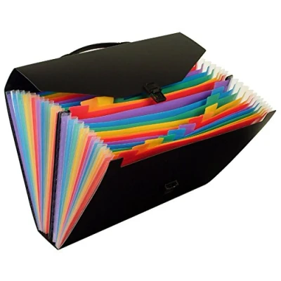 Image de Valise trieur VIQUEL Rainbow 24 compartiments Polypro 10/10e Noir multicolore