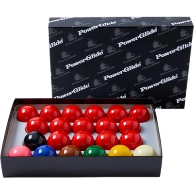 Image de PowerGlide 57110 Billes de snooker 2 1/6&quot;, 52.5 mm