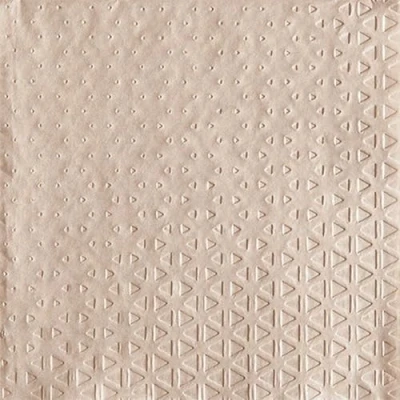 Image de Viva Lot de 16 serviettes en papier pour décoration table Beige foncé Convient également le découpage et la technique des 33 x cm