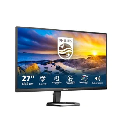 Image de Philips 27E1N5500LA Moniteur QHD 27 Pouces, VA, 1 ms, 75 Hz, Haut parleurs, Réglable en Hauteur, Mode Faible luminosité, Smart Contrast (2560 x 1440, 300 CD/m², HDMI 1.4 / DP 1.2)