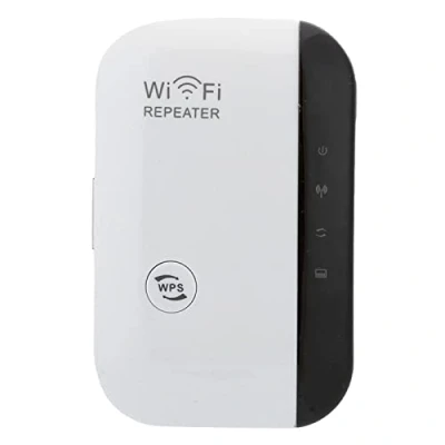 Image de Extendeur WiFi sans Fil, Répéteur 300 Mbps, Amplificateur de Signal WiFi, Signal, Ultra Rapide avec Antennes Intégrées pour Usines Bureaux Maisons(EU)