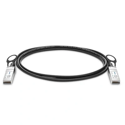 Image de QINIYEK câble 10G SFP+ DAC Twinax, passif en cuivre (DAC) à connexion directe, compatible avec Cisco SFP H10GB CU 2M, Ubiquiti UniFi, Supermicro, Netgear, Mikrotik, 2 mètres (6,5 pieds)