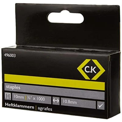 Image de Agrafes C.K N 53 Type C Acier zingué 1000 pc(s)