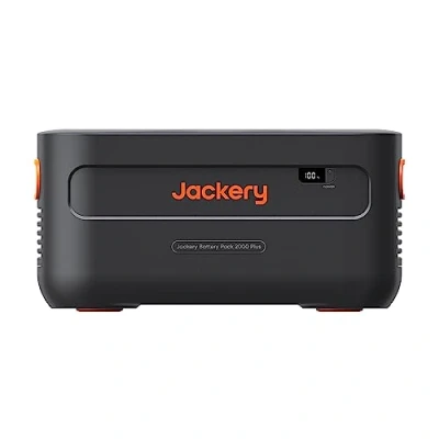 Image de Bloc Batterie Jackery 2000 Plus, extensible de 2042,8 Wh, Chargé avec l&#039;Explorer Plus