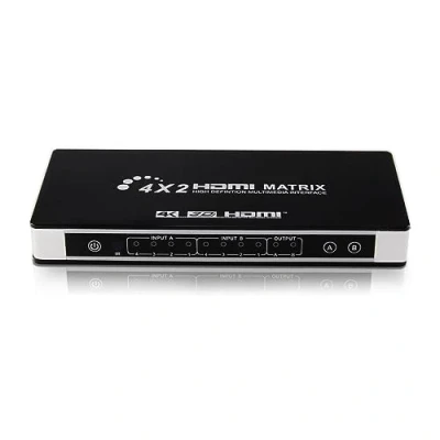 Image de INF Commutateur HDMI Matrix 4x2 / Splitter UHD 4K2K 3D avec fonction EDID