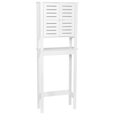 Image de MEUBLE DESSUS WC MDF ETAGERE SANTORIN Tendance