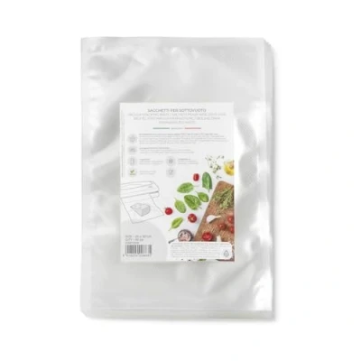 Image de Magic Vac, 50 Sacs Sous Vide Alimentaire 20x30, Idéaux pour Congélateur, Réfrigérateur, Décongélation au Micro ondes, Ébullition, Cuisson Four ou à la Vapeur, Sans Étiquette, Certifiés