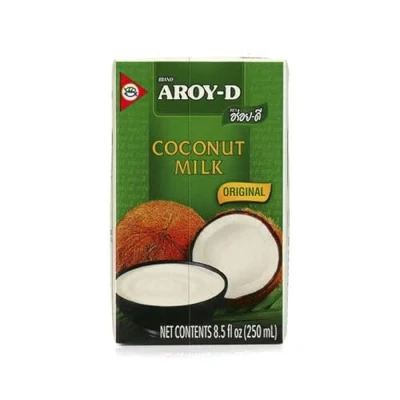 Image de AROY D Lait de Coco 17.5% Matières Grasses 0.25 kg 1 Unité