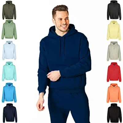 Image de Ript Performance Essentials by RCSWT763 Sweat à Capuche Doux au Toucher pour Homme Bleu Marine Taille S