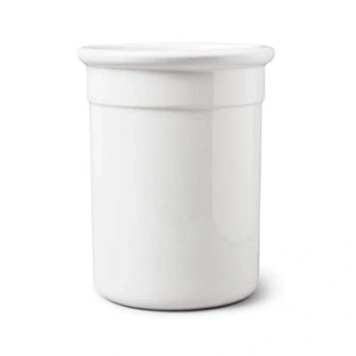Image de WM Bartleet &amp; ‿Sons 1750 Pot de Rangement en Porcelaine Blanc Taille Unique 17,5 cm
