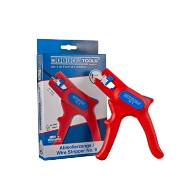 Image de WEICON TOOLS Pince à dénuder N 6 / Conducteurs souples et rigides de 0,2 6,0 mm² jusqu&#039;à 1000 Volt