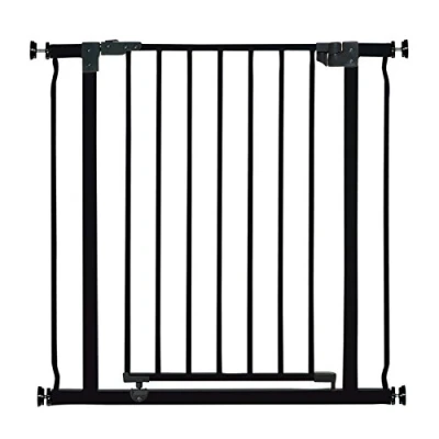 Image de Dreambaby Barrière de sécurité Liberty Barrières à pression Convient une ouverture 75 81 cm large avec fonction Smart Stay Open Blanc Modèle G919BB