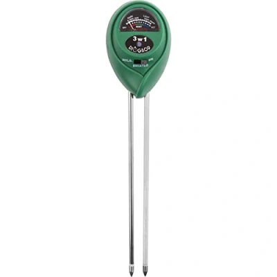 Image de MultiDepot Browin 071605 Testeur de Sol 3 en 1 pH Mètre pour Terre Végétale d&#039;humidité du d&#039;Insolation 17 cm