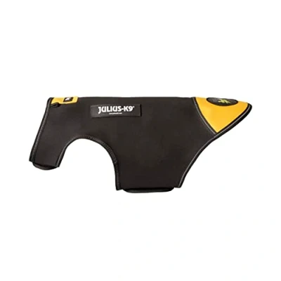 Image de Julius K9, Manteau IDC en néoprène pour chiens, Taille: M, Jaune