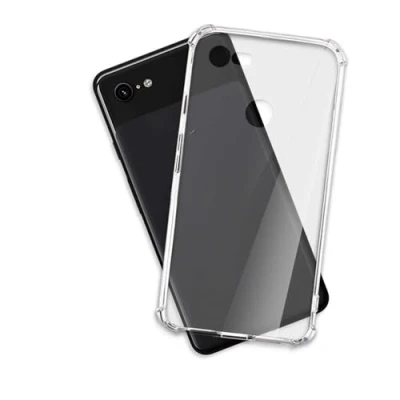 Image de mtb more energy® Coque Soft Armor pour Google Pixel 3 (5.5&#039;&#039;) Coins renforcés 1.5mm TPU Étui Housse Pochette Anti Shock